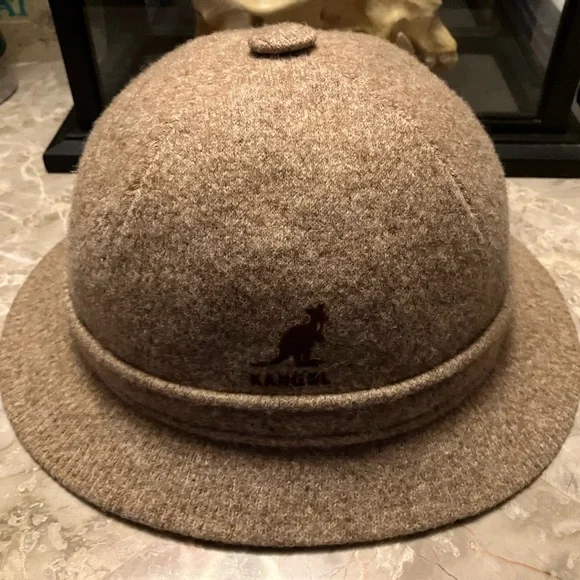 Kangol Tan Wool Cap - Picture 1 of 5